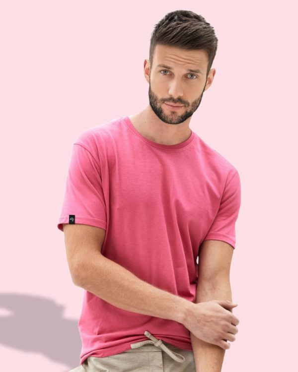 ― % ― JAN 8008  ― Herren Bio-Baumwolle T-Shirt - Graphite Grau [3XL] Online – Bild 3