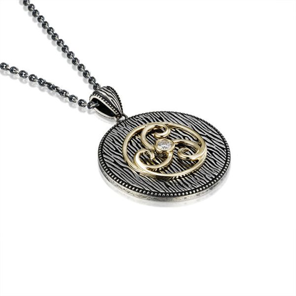 Keltische Kette Silber 925 mit Keltischen Wellen Rabatt – Bild 2