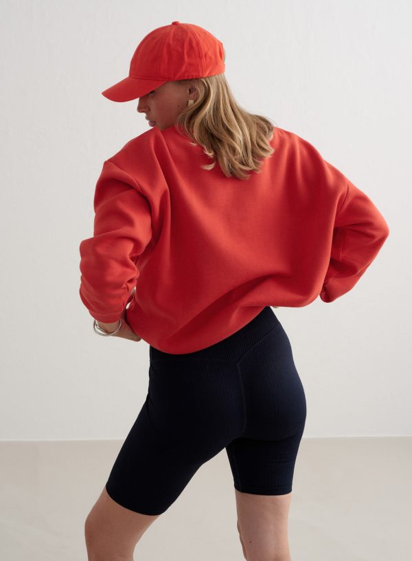 90 s Red Heritage Sweatshirt Schn?ppchen – Bild 5